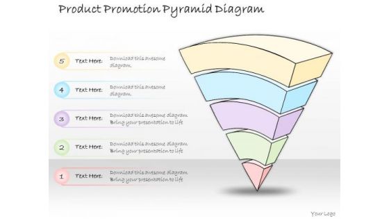 Ppt Slide Product Promotion Pyramid Diagram Consulting Firms