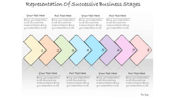 Ppt Slide Representation Of Successive Business Stages Sales Plan