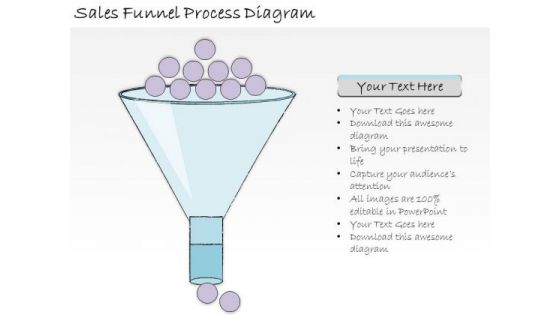 Ppt Slide Sales Funnel Process Diagram Consulting Firms