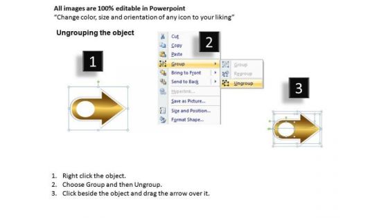 Ppt Slide Showing Editable Arrows Ppt Diagrams Templates