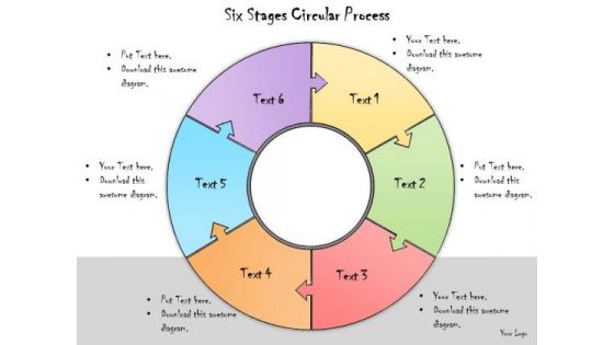 Ppt Slide Six Stages Circular Process Business Diagrams