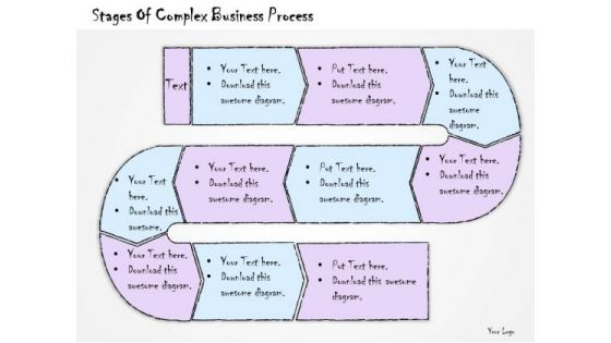 Ppt Slide Stages Of Complex Business Process Strategic Planning