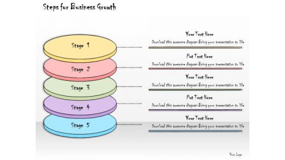 Ppt Slide Steps For Business Growth Consulting Firms