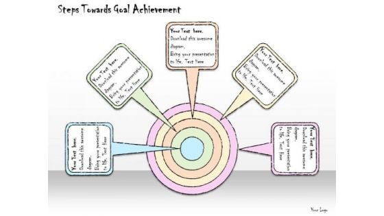 Ppt Slide Steps Towards Goal Achievement Marketing Plan