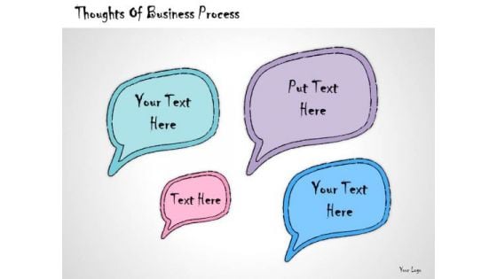 Ppt Slide Thoughts Of Business Process Strategic Planning