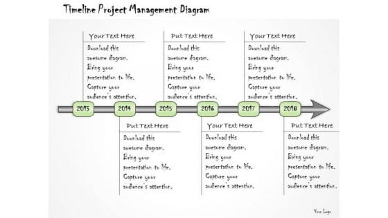 Ppt Slide Timeline Project Management Diagram Business Diagrams
