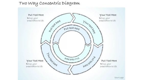 Ppt Slide Two Way Concentric Diagram Marketing Plan Ppt Slide Two Way Concentric Diagram Marketing Plan
