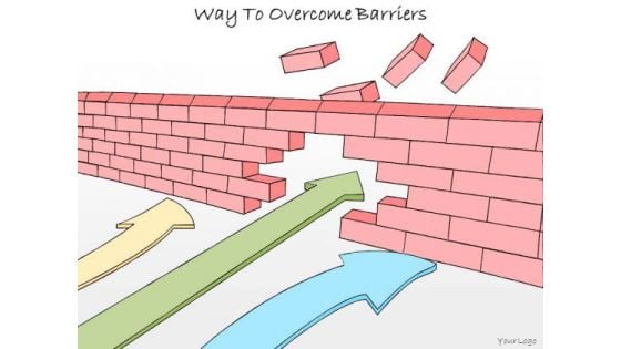 Ppt Slide Way To Overcome Barriers Business Diagrams