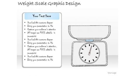 Ppt Slide Weight Scale Graphic Design Business Diagrams