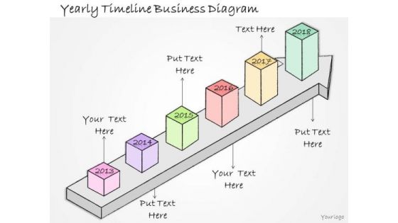 Ppt Slide Yearly Timeline Business Diagram Plan