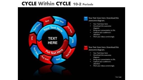 Ppt Slides Cycle Charts In PowerPoint 10 Stages