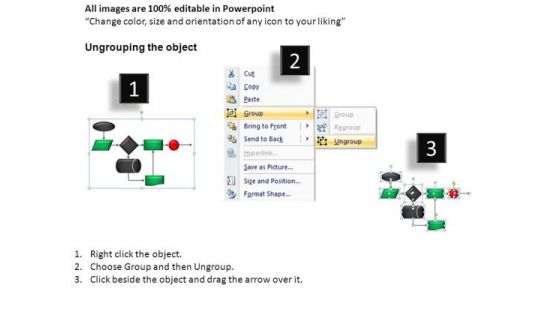 Ppt Slides Engineering Flowchart Process PowerPoint Templates