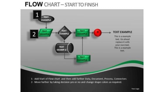 Ppt Slides Flow Charts Diagrams For PowerPoint