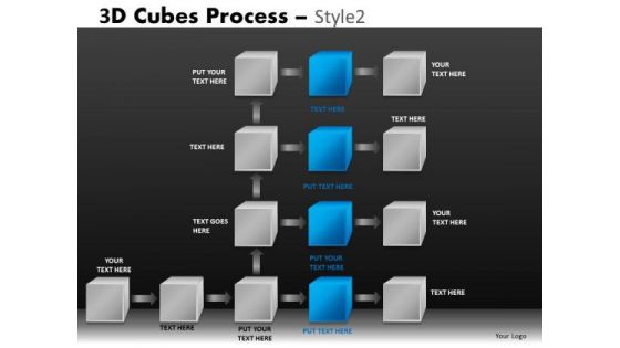 Ppt Slides Process Flowchart Diagram PowerPoint Templates