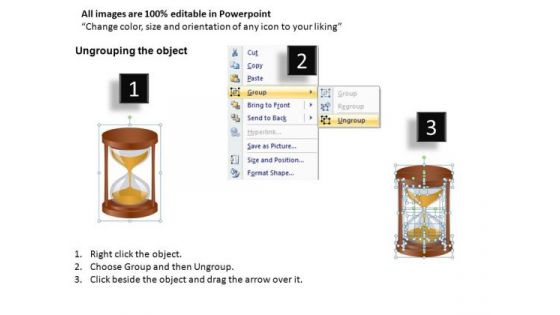 Ppt Slides With Hourglass Images