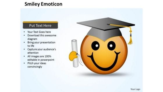 Ppt Smiley Emoticon With Graduation Degree And Cap Business PowerPoint Templates Ppt Smiley Emoticon With Graduation Degree And Cap Business PowerPoint Templates