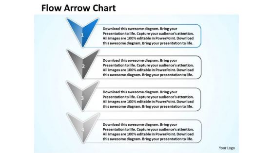 Ppt Stage 1 Beeline Flow Arrow Diagram Presentation PowerPoint Tips Templates