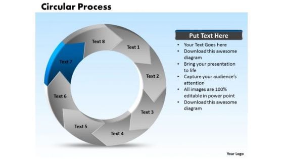 Ppt Stage 7 In Reduce Reuse Recycle Process Circular Manner PowerPoint Templates