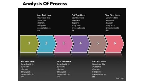 Ppt Step By Picture Of The Process For Analysis PowerPoint Templates