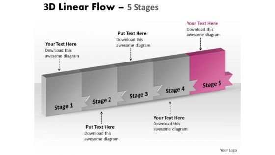 Ppt Template 3d Illustration Of Marketing Planning Operations Management PowerPoint 6 Graphic