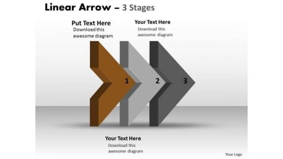 Ppt Template 3d Illustration Of Three Stages Business PowerPoint Theme Plan 2 Graphic