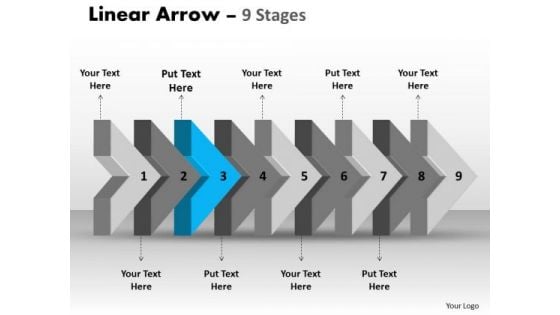 Ppt Template Beeline Flow Arrow Free Fishbone Diagram PowerPoint 4 Image