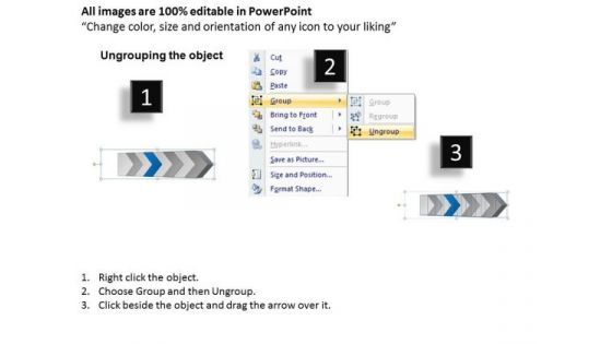 Ppt Template Continous Industry PowerPoint Theme Flow Diagram 5 Design