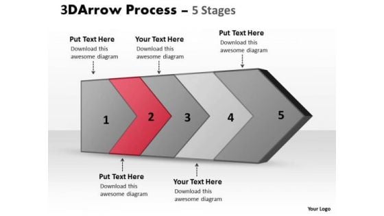 Ppt Template Five Stages Of Successful New Enterprise PowerPoint Presentation Plan 3 Design