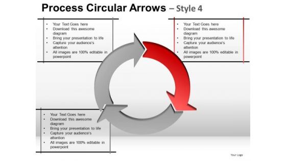 Ppt Templates Business Process Cycle Diagram PowerPoint Slides