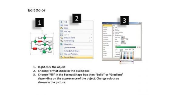 Ppt Templates Business Process Flowchart Diagram PowerPoint Slides