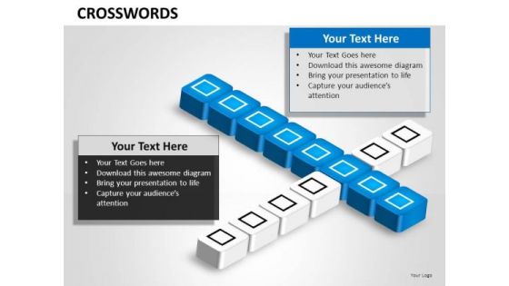 Ppt Templates Editable Scrabble Text PowerPoint Slides