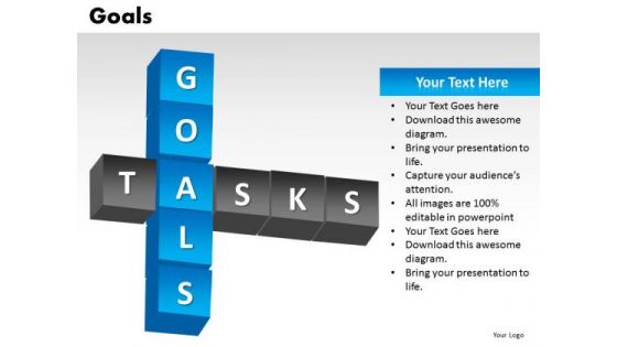 Ppt Templates Goals And Tasks Business PowerPoint Slides