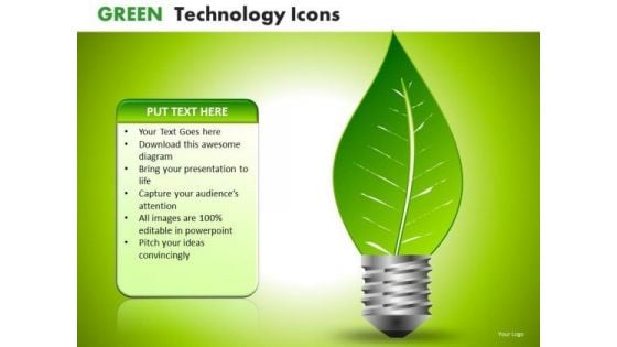 Ppt Templates Natural Renewable Sources Of Green Energy PowerPoint Slides