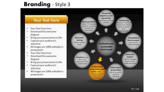 Ppt Templates Wheel And Spoke Diagram PowerPoint Slides