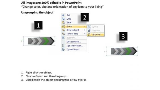 Ppt Theme 3d Continuous PowerPoint Slideshow Arrow Steps Diagram Free 7 Graphic
