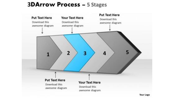 Ppt Theme Five Stages Of Successful Concept Design PowerPoint Template Download Plan 4