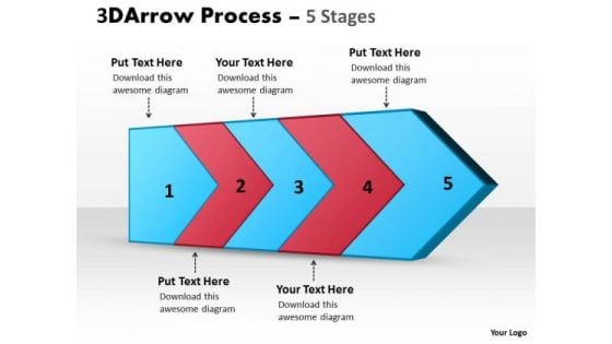 Ppt Theme Five State Diagram Of Successful Trade PowerPoint Plan 1 Graphic