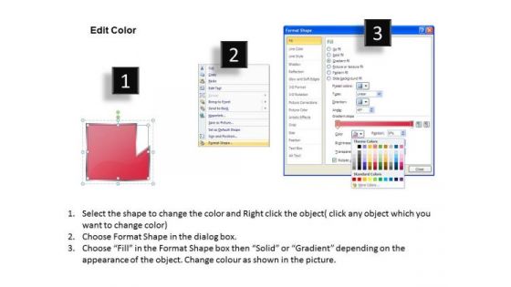 Ppt Theme Multicolored Sequential Flow Network Diagram PowerPoint Template 7 Image