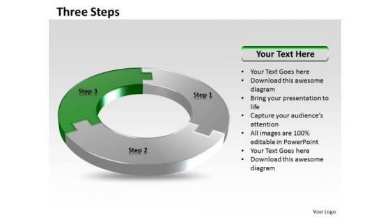 Ppt Three Step Process Editable Business Plan PowerPoint Chart Templates