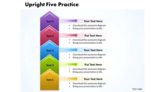 Ppt Upright 5 Practice The PowerPoint Macro Steps Representation Templates