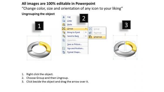 Ppt Yellow Arc Describing One Method PowerPoint Templates