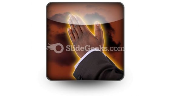 Prayer Of Fire PowerPoint Icon S