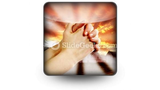 Prayer Warrior PowerPoint Icon S