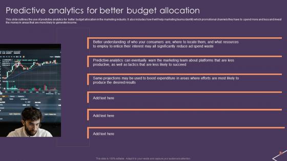 Predictive Analytics For Empowering Predictive Analytics For Better Budget Allocation Elements Pdf
