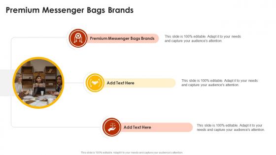 Premium Messenger Bags Brands In Powerpoint And Google Slides Cpb
