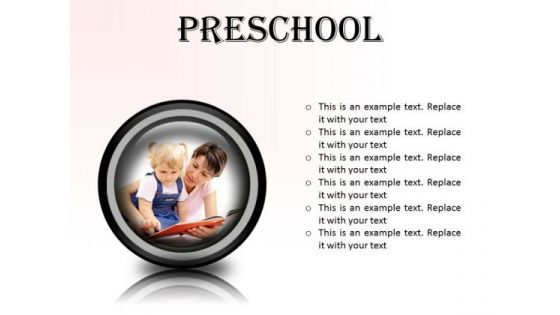 Preschool Education PowerPoint Presentation Slides Cc