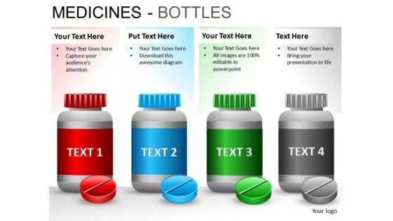 Prescription Medical Bottle PowerPoint Slides And Ppt Diagram Templates