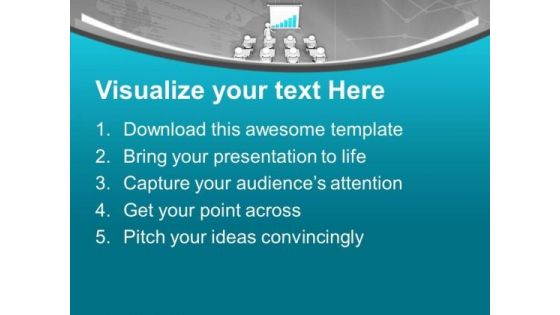 Present The Business Result To Team PowerPoint Templates Ppt Backgrounds For Slides 0613