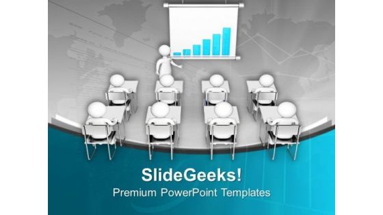 Present The Business Result To Team PowerPoint Templates Ppt Backgrounds For Slides 0613