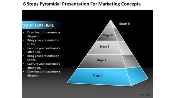 Presentation For Business Strategy Model Ppt Write Plan Template PowerPoint Templates